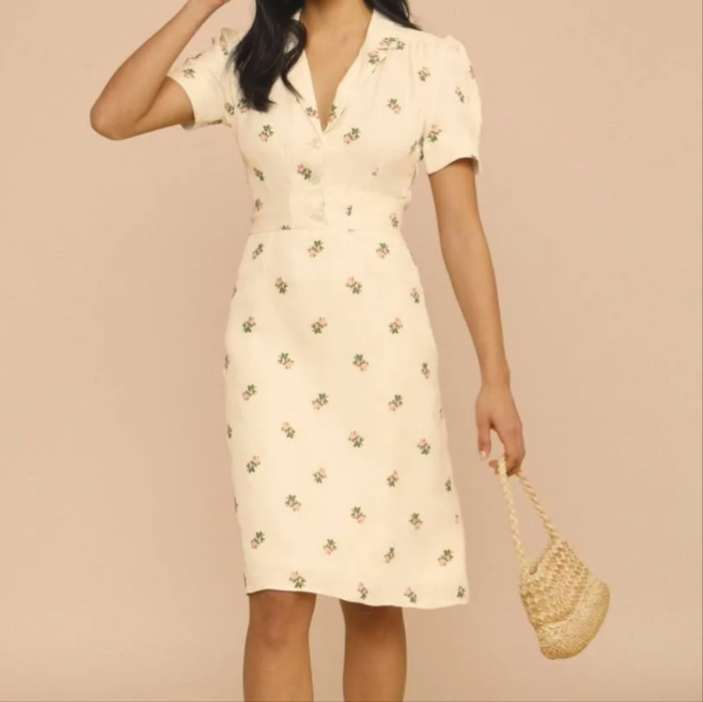 BNWT Rouje Anais vintage inspired dress (xs/34)